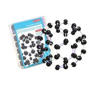 Detailed Plastics Moleculars Model of Carbon Isotopes Suitable for Academic Study and Research Easy to Assemble Model Carbon Isotope Molecular