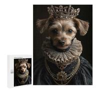 Detailed Royal Dog Jigsaw Puzzle, 500 PCS, for Adults, A Creative Way to Unwind after A Busy Day, for Cosy Nights Indoors