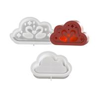 Detailed Silicone Display Ornament Mold for Making Cloud Silhouettes Lamps Great for Holiday Gifts and Home Decoration Reusable Silicone Mold