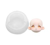 Detailed Silicone Face for Crafting Realistic Faces Allowing Visible Progress for Decorations Jewelry