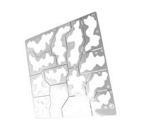 Detailed Stencil Sprays Board Plate for Professional Model Making Great for Handcraft Art Project Masking Plate Reusable Stencil