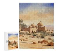 Detailed The Camel And The Ancient Art Puzzle for Adults, 500 PCS, A Focused Activity for Patient Adult Puzzlers, for Indoor Play