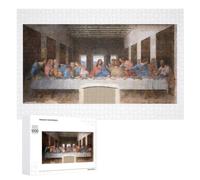 Detailed The Last Supper Leonardo Jigsaw Puzzle, 1000 PCS, for Adults, A Creative Way to Unwind after A Busy Day, for Family Nights