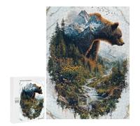 Detailed The Solitary Wanderer Art Puzzle for Adults, 500 PCS, An Engaging Indoor Activity for Quiet Evenings, for Puzzle Fans