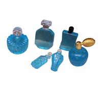 Detailed Tiny Scent Display Doll Accessories Realistic Design Safe Kids Imaginative Play Educational Gift Miniature Scent Bottles for Dollhouses