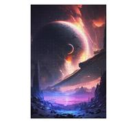Detailed Wooden Jigsaw Puzzle for Adults, Galactic Infinity, 1000 PCS