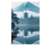 Detailed Wooden Jigsaw Puzzle for Adults, Japan Style Poster, 1000 PCS
