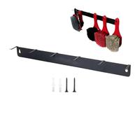 Detailing Brush Holder - 19 Inch Moup Word Mount Brush Storage for Interior, Workshop with Hooks, Tool Holders for Automotive Garage Retailers, Iron Material, Home