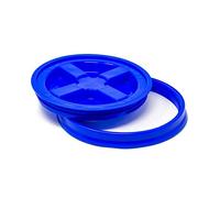 DetailMate GritGuard Gamma Seal Bucket Lid, Blue, 2-Pack, Screw Top, Plastic with Rubber Seal, Suitable for Grit Guard Wash Buckets, Meguiar's, 3313532031