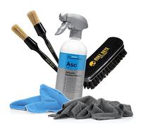 detailmate Koch Chemie All-Purpose Cleaner Set 500 ml + Nuke Guys Cleaning Brush Small & Large + Textile Brush + 2x Premium Microfibre Cloth 320 GSM