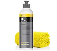 Detailmate Koch Chemie Polish Set: Koch Chemie Fine Cut F6.01 Fine Abrasive Polish 250 ml Microfibre Cloth 550 GSM 40 x 40 cm