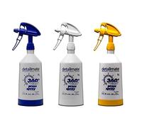 detailmate Set Made by Kwazar 3 Mercury Super Pro + 360 Degree Viton Spray Bottle, Double Action Trigger, Transparent Scale, Base, 0.5 Litre Oktoberfest