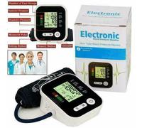 Details About Digital Automatic Blood-Pressure Monitor Meter Upper Arm Intellisense 180 Memory (Black BP Machine)