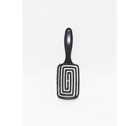 Detangle Flexible Hair Brush with Soft Pin Bristles for Women, Men & Children - Does not Pull the Hair. Unique design detangles any type of hair wet or dry easily.
