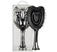 Detangle Hair Brush - Anti Static Brush with Detangling Soft Bristles for Wig, Straight, Wavy & Curly Hair - Wet & Dry Luxurious Tangle Tamer - Tangle Angel Pro Hairbrushes for Women - Titanium