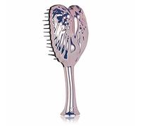 Detangle Hair Brush - Anti Static Brush with Detangling Soft Bristles for Wig, Straight, Wavy & Curly Hair - Wet & Dry Luxurious Tangle Tamer - Tangle Angel Pro Hairbrushes for Women - Pink Chrome