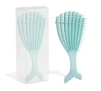 Detangler Brush, Curl Defining & Styling - Quick Smoothing Detangling comb for Wet & Dry Thick/Straight Hair - for Women & Men (Purple, 1pc)