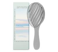 Detangler Hair Brush for Wet and Dry Hair, Relaxation Hair Brush, Headphones of Scalp Massages, Ventilation Brush, Drying Styling Hair, Curved Detangling Hair Comb Brush Natural