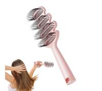 Detangling Brush for Thick Curly Hair - Grooming Comb for Dense Curls and Knots, Scalp Styling Tool, Hair Salon After Wet and Dry Wash, Bedtime Routine, My