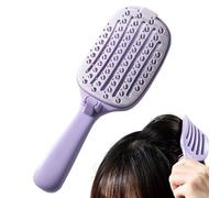 Detangling Brush for Thick Hair Foldable Self Cleaning Hairstyling Supplies