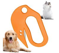 Detangling Comb - Ergonomic Handle For Comfortable Grip, Undercoat Rake, Manual Hair Remover For Dead Hair, Daily Care | For Thick Hair Dogs And Puppies