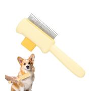 Detangling Comb for Cats - Stainless Steel Pet Care Tool | Effective Hair Demating Comb, Comfortable Handle, - Brush for Cat Kittens, Removed Tangling Mats and Loose