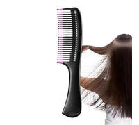 Detangling Comb For Curly Hair, Mane Straightening Hairbrush, Round Bead Teeth Brush, Gentle Material, Non-Slip Grip, (8.66 x 1.85 Inches), Great For Thick And Wavy