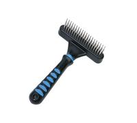 detangling curry comb with double row of rotating teeth for dogs Nobby Pet Comfort Line