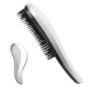 Detangling dog brush - humanized handle and precise care of the undercoat, efficient grooming brush matted hair of small dogs, soft, soft, with comfortable handling