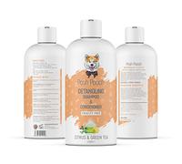 Detangling Dog Shampoo Knot Removing Dematting Detangler Natural Wash Posh Pooch® Moisturising Plant Based Vitamin Rich Fragranced Pet Shampoo, Aloe Vera Exfoliating Infused Alcohol Free Cruelty Free
