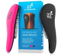 Detangling Hair Brush, 2 Piece Set, artnaturals