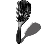 Detangling Hair Brush, Curly Hair Brush, Vented Styling Brush for Wet & Dry -Eliminates Tangles, Anti Static, Reduces Breakage, Bounce Curl Hairbrush for Men Women Girls,Daily Beauty (Black, Big)