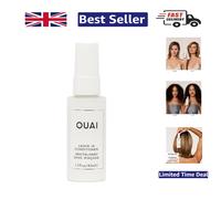 OUAI Leave In Conditioner & Heat Protectant Spray - Prime Hair for Style, Smooth Flyaways, Add Shine and Use as Detangling Spray - No Parabens, Sulfates or Phthalates - (45 ml (Pack of 1))