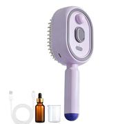 Detangling Steam Hair Brush, Straightener Spray Comb, 7.8x5.6x21.7cm Portable Tool, Advanced Moisture Infusion for Soft and Manageable Hair With Every Single Gentle