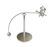 DETAOXO Balancing Sculpture Decor - Interactive Metal Desk Ornament - Balancing Sculpture Science Gadget | for Study Room Living Room Dorm Apartment Bookshelf Adults Boys Girls
