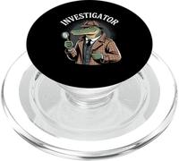 Detective Alligator Meme Investigator PopSockets PopGrip for MagSafe