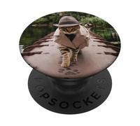 Detective Cat PopSockets Adhesive PopGrip
