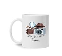 Detective Coffee Mug Ceramic Travel Mug Unique Tea Cup Novelty Gift Foe Office Christmas Sister 330Ml
