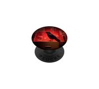 Detective Crow With Fedora And Red String Conspiracy Board PopSockets Adhesive PopGrip