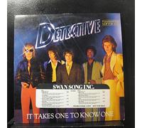 DETECTIVE - IT TAKES ONE TO KNOW ONE LP (VINYL ALBUM) US SWAN SONG 1977