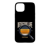 Detective Life Truth Found Mystery Investigator Case for iPhone 15 Plus