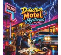 Detective Motel Mysteries: A Retro Noir Coloring Book for Adults Featuring Neon Vacancy Signs, Midnight Highway Motels and Hidden Evidence Trails