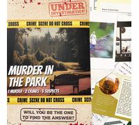 iDventure Detective Stories: The fire in Adlerstein - Crime escape room game - Escape crime game for adults and teenagers - Cold case files for everyone