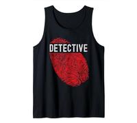 Detective Private Investigator PI Spy Forensic Science Tank Top