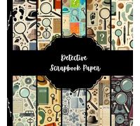 Detective Scrapbook Paper, Crime Scene Junk Journal Paper, Murder Scene Decorative Paper, DIY Projects, Origami, Collage Sheets, Decoupage Paper, 10 Designs, Double Sided