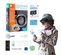 Detective Spy Kit Age 3+ for Kids - Educational Science Kits Boys Fingerprint Kit Detective Tools Spy Game for Teenage Boys Toys Age 4 5 6 7 8 9 10
