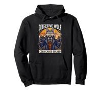 Detective Wolf Cold Cases Solved Pullover Hoodie