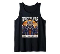 Detective Wolf Cold Cases Solved Tank Top