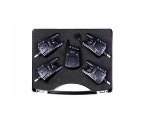 Detector Carp Spirit Blax Vxr Alarm Receivr Set 4+1 (x5) Noir TU