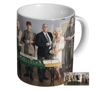 Detectorists Cast Funny - Ceramic Coffee & Tea Mug 11oz - Durable Glossy White Cup - Finds Table Moment with Lance and Andy Quirky British Comedy